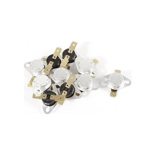 10 x 250V 10A 140 Celsius NC Normal Close Thermostat Temperature Thermal Switch