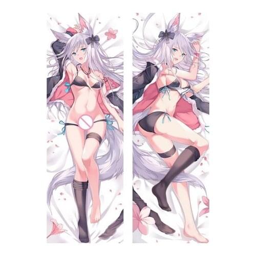 Anime Dakimakura The Rising of the Shield Hero & Raphtalia Pillow Hugging Pillow Cover Case Otaku Room Cosplay