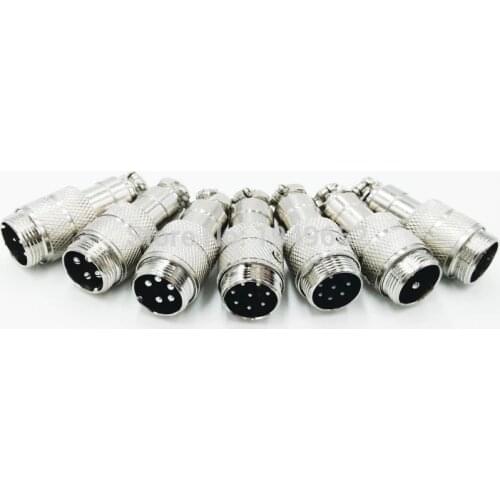 Aviation connector Male plug Diam16mm GX16D push-pull circular connector 2pin3pin4pin5pin5pin7pin8pin9pin10pin