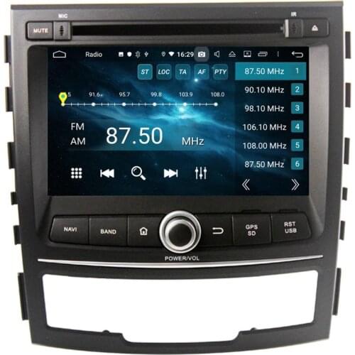 DSP PX6 Android 10 Car Radio DVD GPS Navigation for SsangYong Korando 2010-2013 Stereo Video Player Bluetooth WIFI Easy Connect