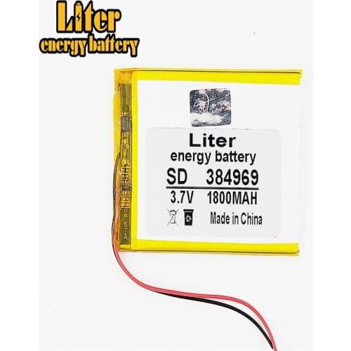 The cheapest battery 384969 3.7V made in china 385070 1800mAh