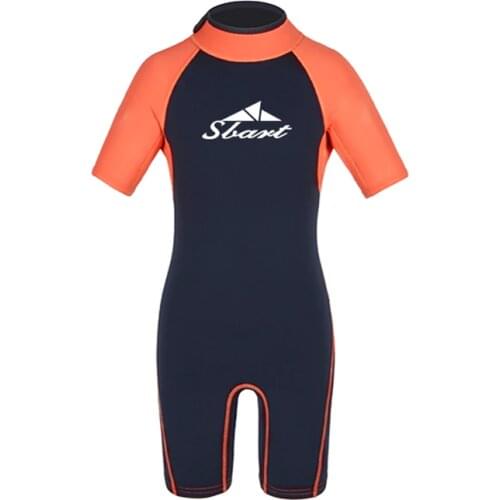 Kids Wetsuit for Swim Surf Snorkel Dive 2mm Premium Neoprene/Lycra Shorty Full Suit for Baby/Children/Youth Boys or Girls S-4XL