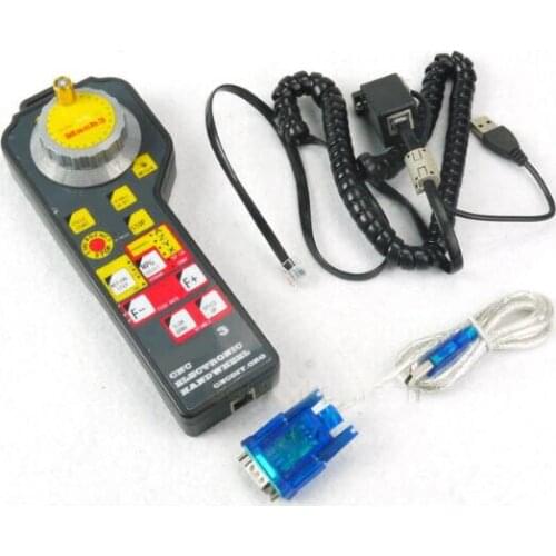 For CNC For Mach3 4 Axis USB/Serial HandWheel Pulse Optical Encoder Generator