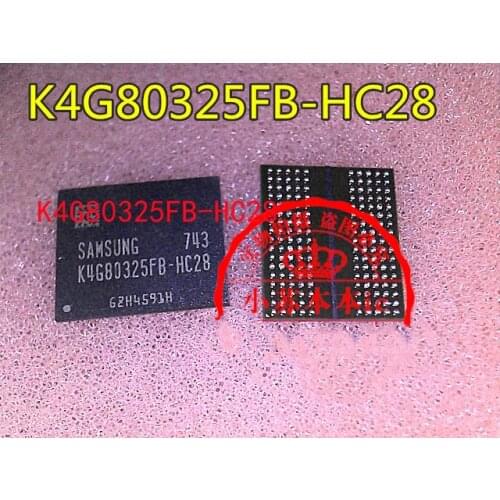 K4G80325FB-HC28 K4G80325FB HC28 K4G80325FB-HC03 BGA