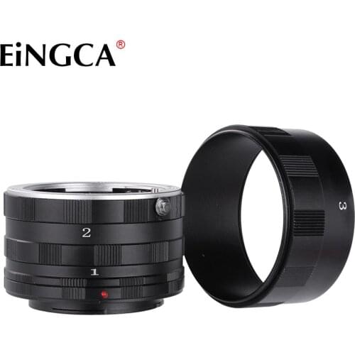 Camera Lens Adapter Ring Macro Extension Tube for Sony Minolta Alpha A900 A580 A550 A390 A77 A99 A58 A37 A200 Camera
