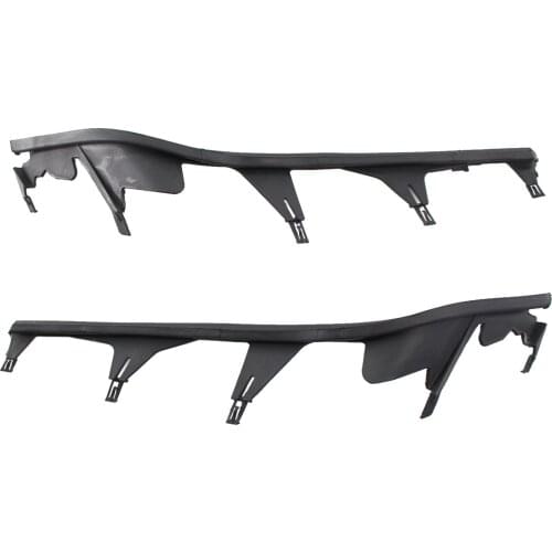 Left & Right One Pair Upper Headlight Cover Strips Replacement for B MW 3 Series E46 98-01(4 door)