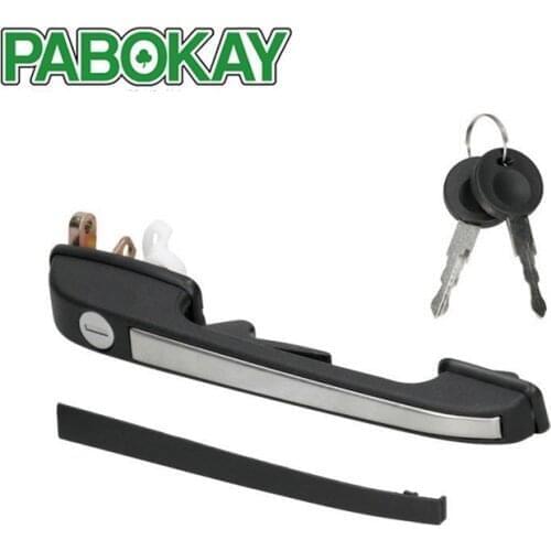 FOR AUDI 80 78-86 100 77-83 OUTER RIGHT FRONT DOOR HANDLE WITH 2 KEYS 813837206C 813837206