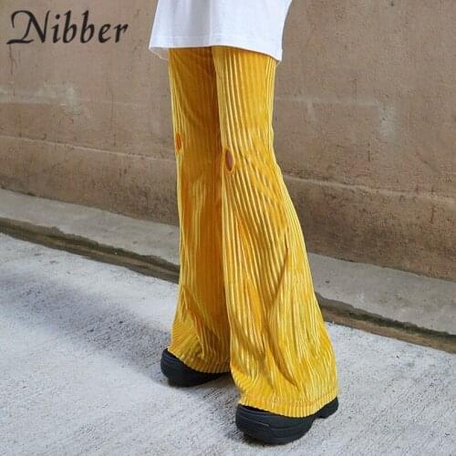 NIBBER Women's Corduroy Trousers