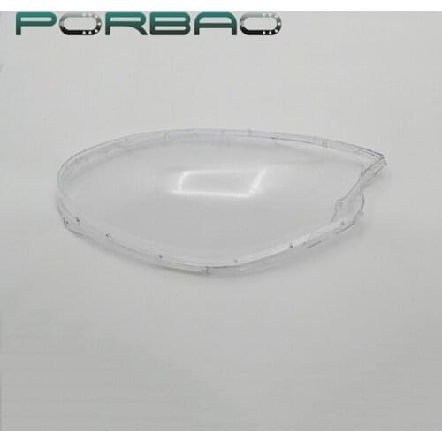 Headlight Glass Transparent Lens Cover for Macan Headlamp Clear Auto-Shell 15-18 Transparent Headlight cover Shade