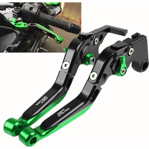 Motorcycle brake lever CNC Adjustable Brake Clutch Levers Handle For Kawasaki VERSYS 650 VERSYS650 2009 2010 2011 2012 2013 2014