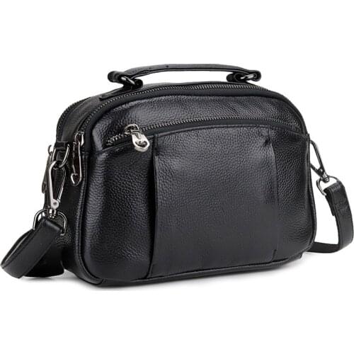 Woman Flap Bag Genuine Leather Shoulder Bag Womens Luxury Handbags Fashion Crossbody Bags For Women Female Totes Bag