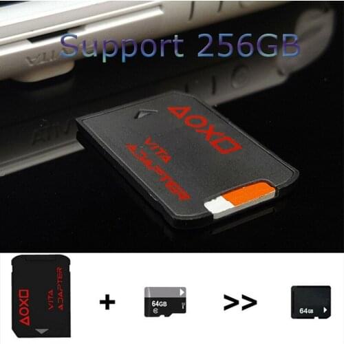 V3.0 SD2Vita PSVita Game Card Support 256GB Micro SD Card Adapter For PS Vita Memory Card For PS Vita PSV 1000 2000 Fast Loading