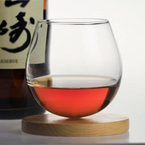 Japanese Style Whisky Cup Creative Wine Glass Whiskey Rum Glassware For Bar Household Party Crystal Liquor Mug