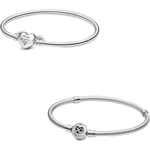Bracelet Always By Your Side Bracelets Women Pulseira Hombre Feminina Masculina Pulseras Silver 925 Sterling jewelry