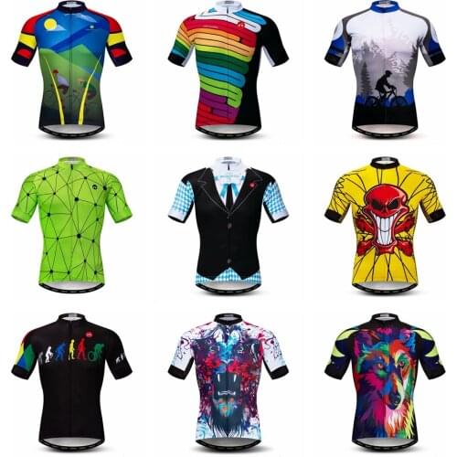 2021 JPOJPO Cycling Jersey Men Summer Short Sleeve Bicycle Jersey Mountain Cycling Clothing Bike Shirt Top Ropa Maillot ciclismo