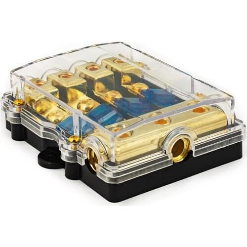 60A Car Truck Audio Amplifier Circuit Holder AGU Style Stereo Amplifier Refit Fuse Adapter