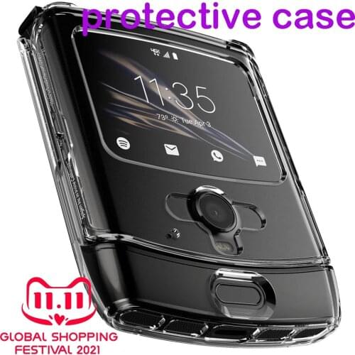 For Motorola Razr (2019) Case Ultra Hybrid Spigen Shock-absorbent Bumper Clear Hard Shell Full Protection Cover
