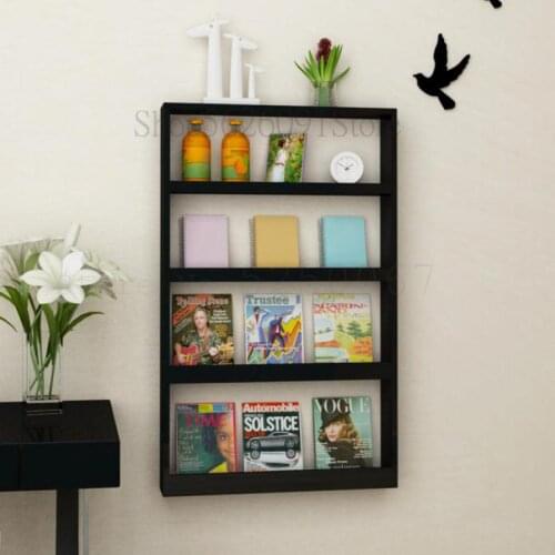 Childrens Creative Shelf Display Shelf Hanging On The Wall Simple Magazine Rack Bedroom Wall Shelf Picture Books