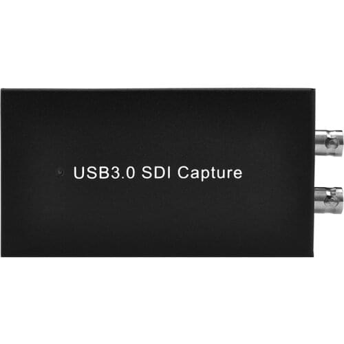 Ezcap262 UVC USB3.0 SDI Video Capture Card SDI To USB 3.0 Live Streaming Plate SDI Loop 1080p 60FPS Record Box for Mac Windows