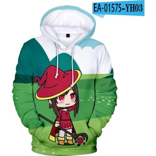 Kawaii Gacha Life 3D Print kids Hoodies Fashion sweatshirt boy/girls Cartoon Hooded Casual Gacha Life Print cute Tops Oversized