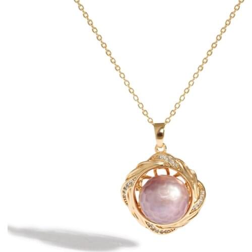 Kfvanfi Elegant Natural Pearl Necklace Clavicle Chain Necklace Womens Wedding Jewelry 2021 New Necklace