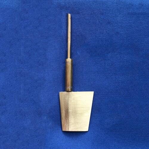Brass Trapezoidal Rudder Large-scale 3028 RC Modification Boat Parts for Remote Control Simulation Ship Model