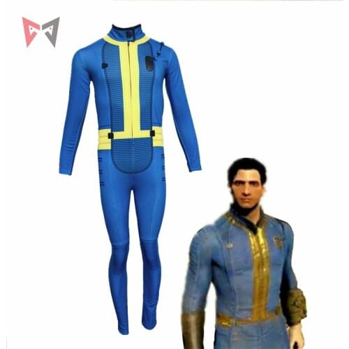 MMGG Halloween Game Fallout 4 Cosplay Costumes Knight cosplay Jumpsuits custom made size