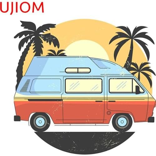 UJIOM Living That Vanlife Wall Stickers Home Decoration Living Room Decor Waterproof Wall Decal Bathroom Kitchen Mural Art