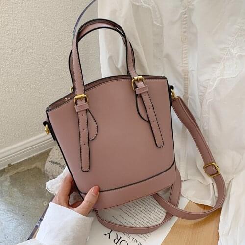 2021 New Arrival Fashion Bucket Bag for Women Luxury Designer Handbags PU Leather Shoulder Crossbody Bag Female Tote Bag bolsos