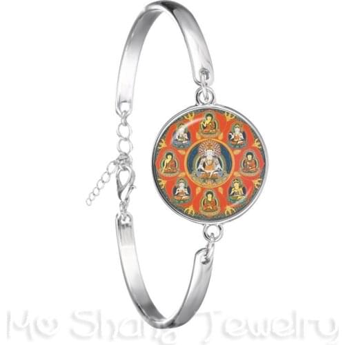 New Fashion Glass Time Gem Bracelet 18mm Ganesha Buddha Elephant DIY Women Girls Jewelry Souvenir For Creative Gift