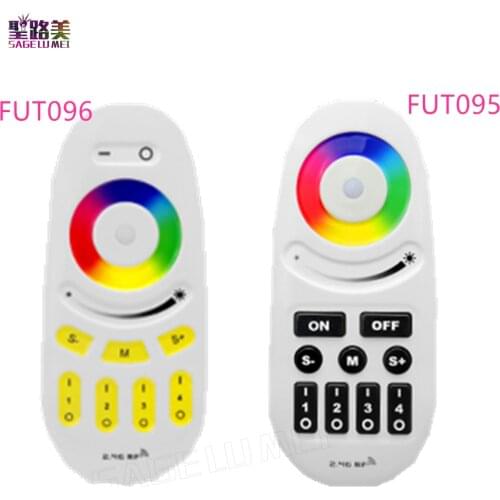 Mi Light 2.4G 4-Zone FUT095 FUT096 RGB RGBW LED Controller Button/Touch RF Wireless Remote for MiLight LED Bulb Strip lamp Light