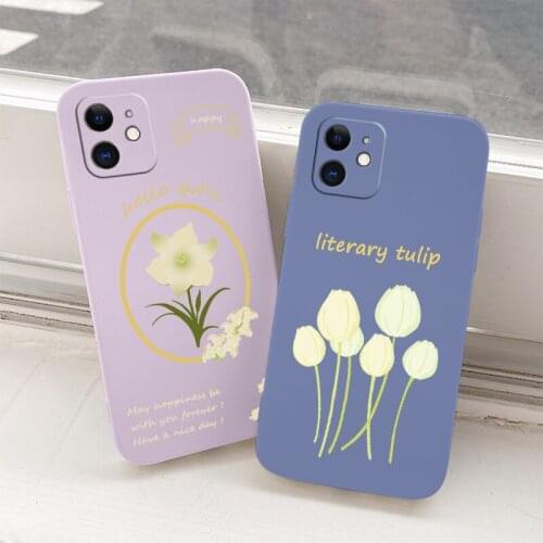 Minority Silicone Case For iPhone 12 Pro Max Mini 11 Pro Max X XR XS MAX SE2020 8 8Plus 7 7Plus 6 6S Plus Soft Phone Cover Case