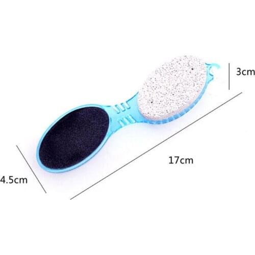 Feet Skin Care 4 In 1 Foot Pumice Stone Callus Brush Pedicure Scrub Foot Brush Callus Remover
