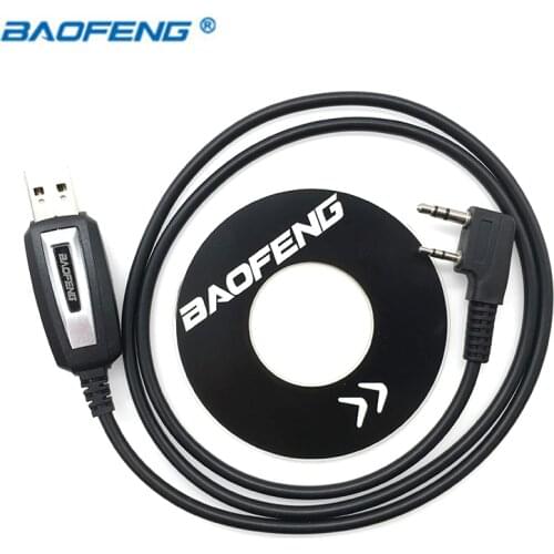 BAOFENG USB Programming Cable For UV 5R UV-82 BF-888S Parts Walkie Talkie Baofeng uv-5r Accessories Radio VHF
