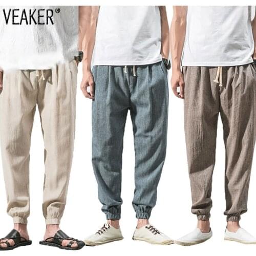 VEAKER Mens Summer Pants