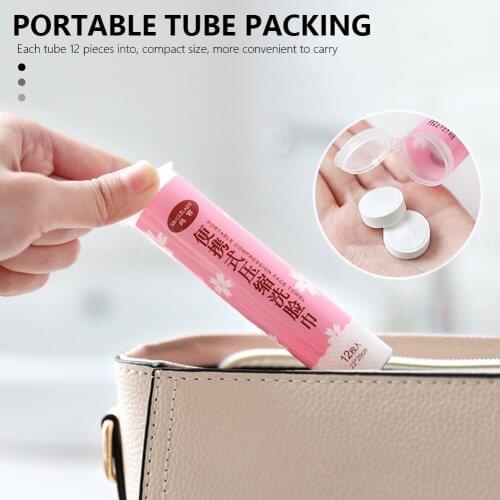 100pcs Disposable Pure Cotton Compressed Portable Travel Face Towel Water Wet Wipe Washcloth Napkin Outdoor Moistened Tissues