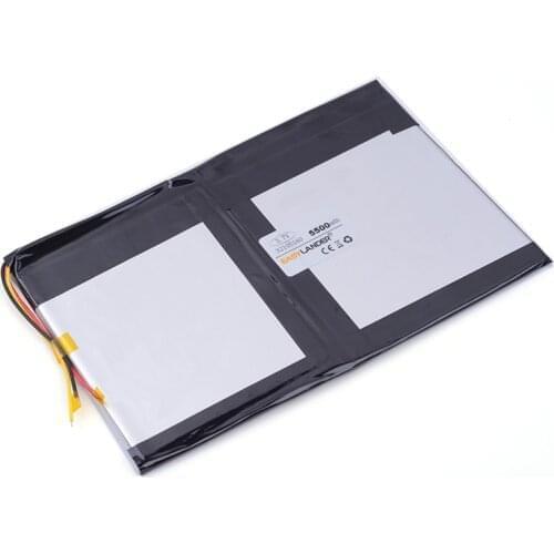 3 line 32105160 3.7V 5500mAH LIIB polymer lithium ion battery / Li-ion battery for tablet pc; V971 V972 quad core