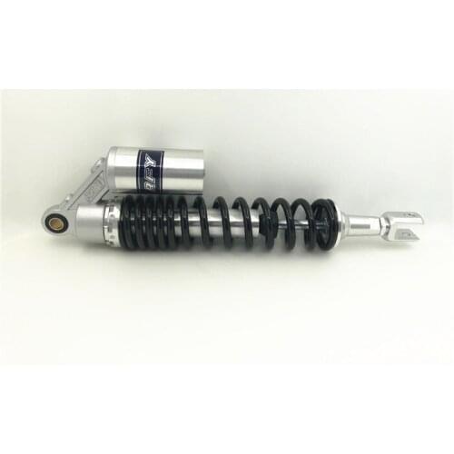 High Quality 390mm Motorcycle Shock absorber nitrogen damper 8mm spring air suction for ATV honda suzuki yamahm 1 pair