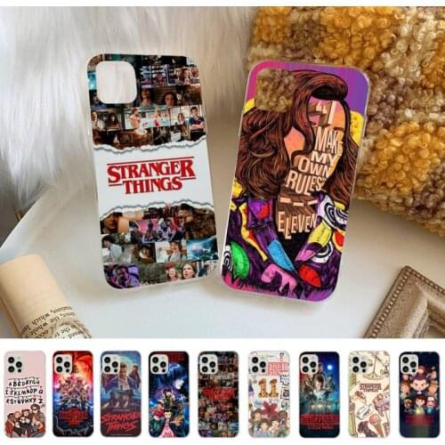 Stranger Things Phone Case for iPhone 8 7 6S Plus X 5S SE 2020 XR 11 12 mini pro XS MAX