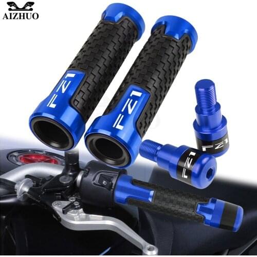 FZ1 Motorcycle Accessories Handlebar Grips Handle Bar Cap End FOR YAMAHA FZ1 FAZER 2006-2016 2008 2010 2012 2014 CNC Aluminum