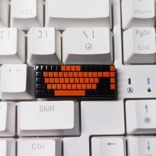 Customized Small Keyboard Design Resin Keycaps For Cherry Mx Gateron Kailh Box TTC Switch Mechanical Keyboard 2.25u Enter Keycap