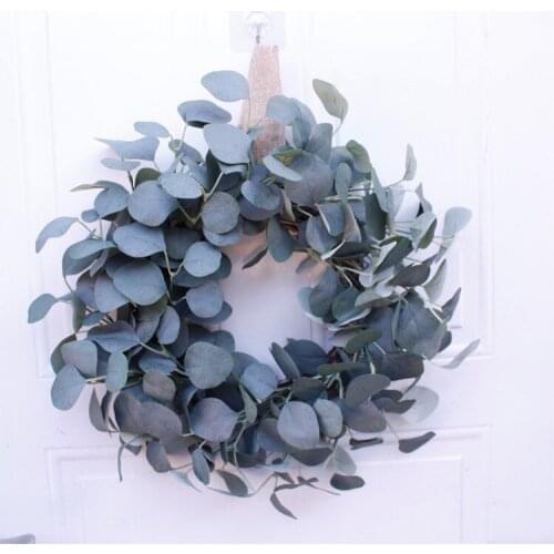 Emulation wreath 40cm/15 inch door decoration wall decoration hanging wedding festival decoration home decor