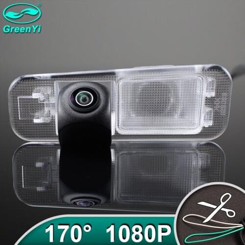 GreenYi HD AHD 1080P 170 Degree Fisheye Lens Vehicle Rear View Camera For Hyundai KIA K2 Rio3 UB Pride Sedan 2010-2016 Car
