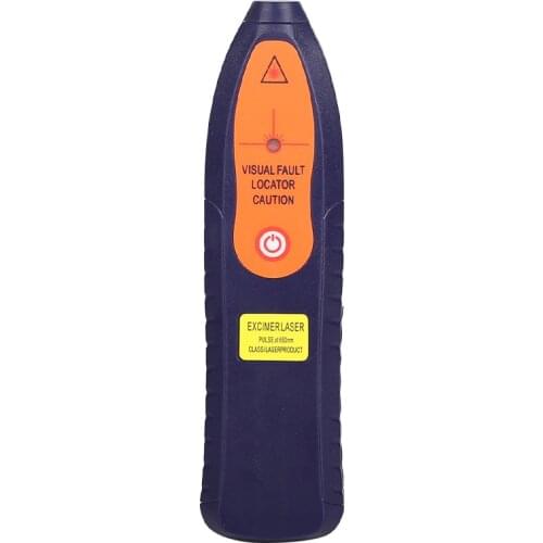 Red Laser Light Fiber Optic Cable Tester SC/FC/ST/LC Visual Fault Locator Checker optical power meter AUA-K1 5Km