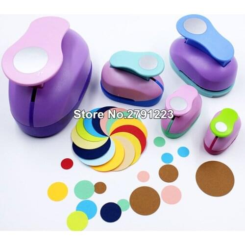 1pc 3" 2" 1.5" 1" circle shape craft punch Hole Paper Cutter Scrapbooking school Paper Puncher eva hole punch free shipping