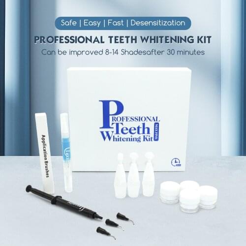 Professional Whitening Teeth Bleaching Kit 35% Hydrogen Peroxide Professional Bleaching Kit Clinic Dental Shop