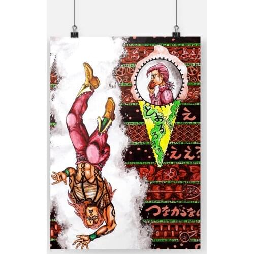 Modular Canvas HD Prints Jojo S Bizarre Wall Art Posters Japan Anime Character Paintings Living Room Home Decor Pictures Frame