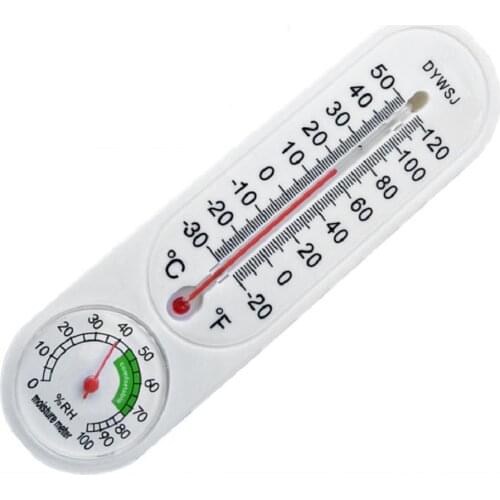 Wall Mounted Thermometer for Indoor Outdoor Home Garden Planting Humidity Meter Temperature Monitor Measurement Tool