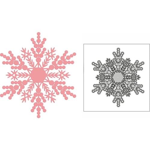 New Fine Snowflake Frame 2020 Metal Cutting Dies for DIY Scrapbooking Paper and Card Making Decorative Embossing Craft No Stamps