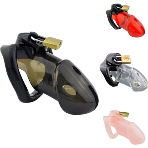 New Male Chastity Device with 3 Size Penis Rings,Cock Cages,Penis Lock,Chastity Belt,Adult Games Slave Bondage Sex Toys For Men